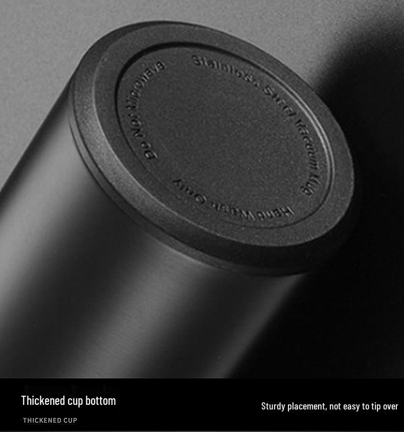 Custom Insulated Stainless Steel Cup with Logo, Engraved Lettering, Temperature Display - Ideal for Events and Souvenirs