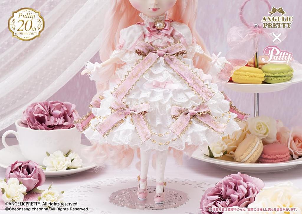 Groove Pullip Decoration Dress Cake Non-scale painted ABS posable figure