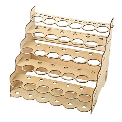 Organizzatore Vernici per Modellismo Multi-strato Squisito Contenitore Vernici Supporti Accessori Scaffale Pigmenti Fai da Te per Conservare Organizzare Uso