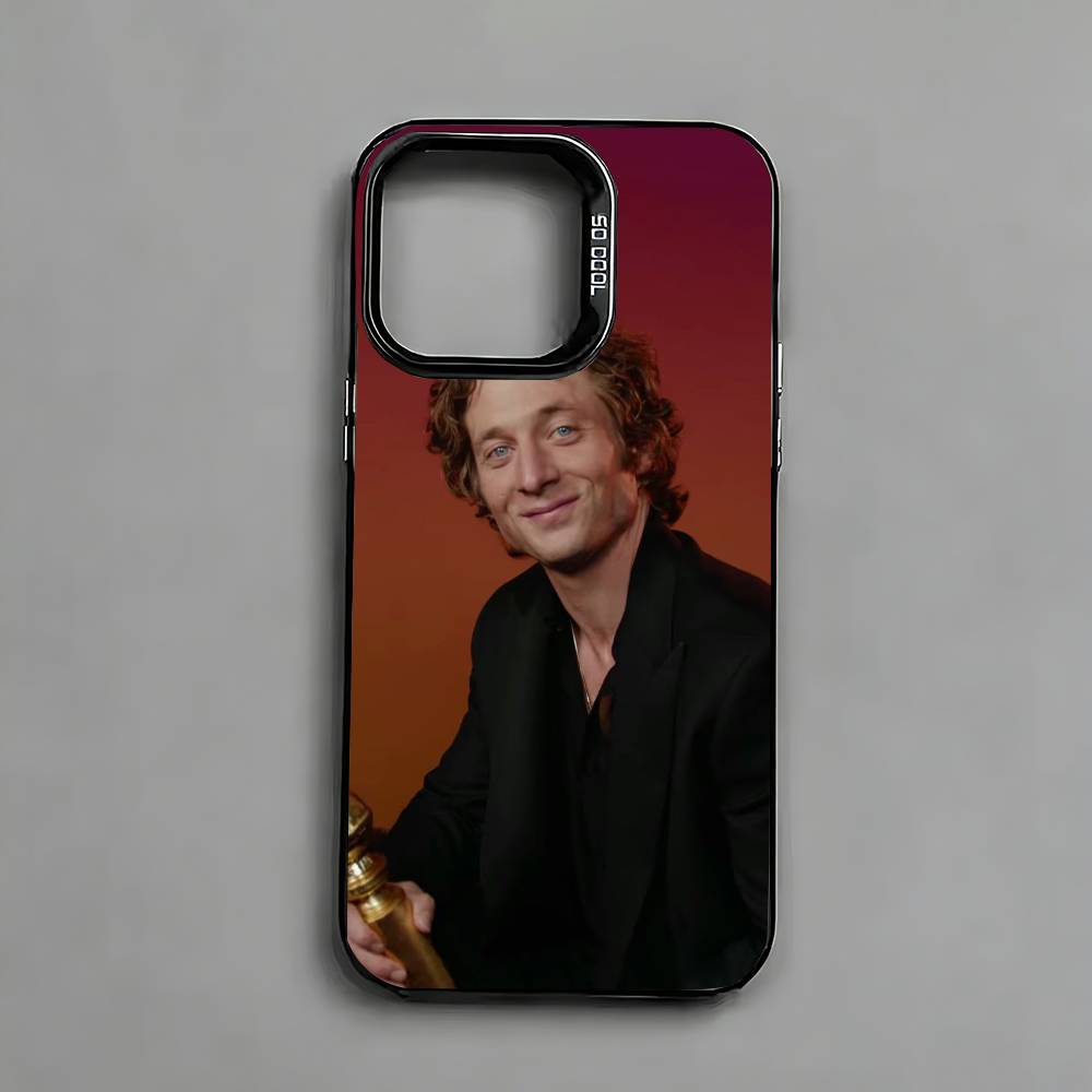 Jeremy-y Allen-n Weißer Schauspieler Handyhülle Für iPhone 17,16,15,14,13,12,11 Plus,Pro Max,XS,Bunte Silberne Handyhülle Funda Cover