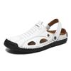 Plus Size Hand Stitching Men Leather Hollow Out Beach Sandals Moccasins Men Casual Shoes