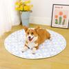 Waterproof Dog Mat, Round Machine Washable Anti-urine Mat, Non-slip Breathable Pet Mat