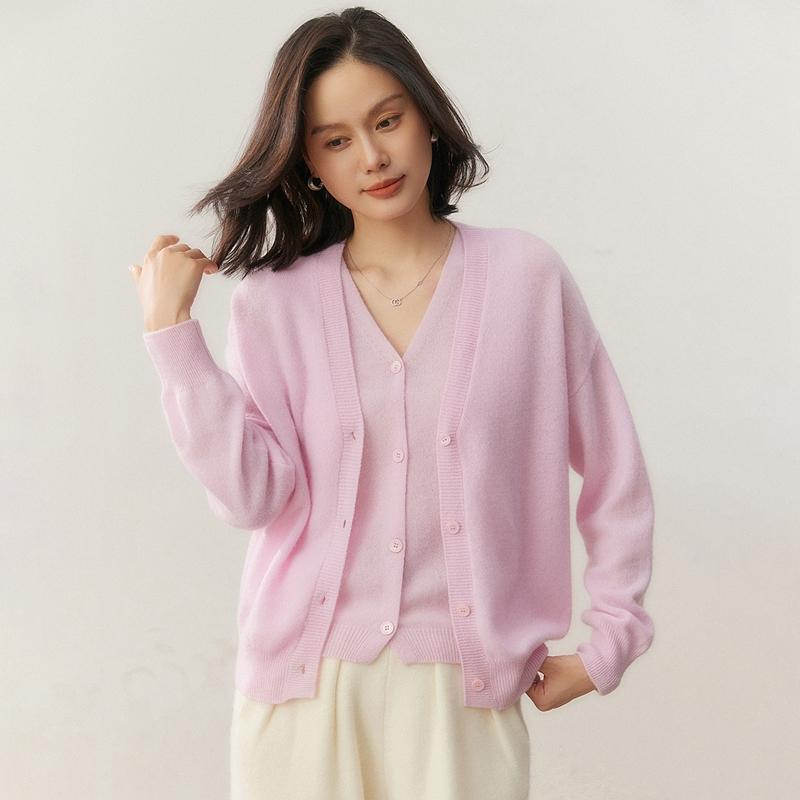 Qinghe 100% Pure Cashmere Women's Sweater - Ultra Soft Luxury Winter Pullover