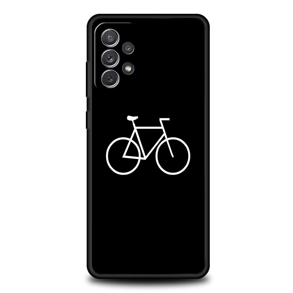 Mountain Bikes Cycling Phone Case For Samsung Galaxy A13 A51 A71 A41 A31 A21S A11 A03S A12 A32 A52 A22 A23 A33 A53 A73 5G Cover