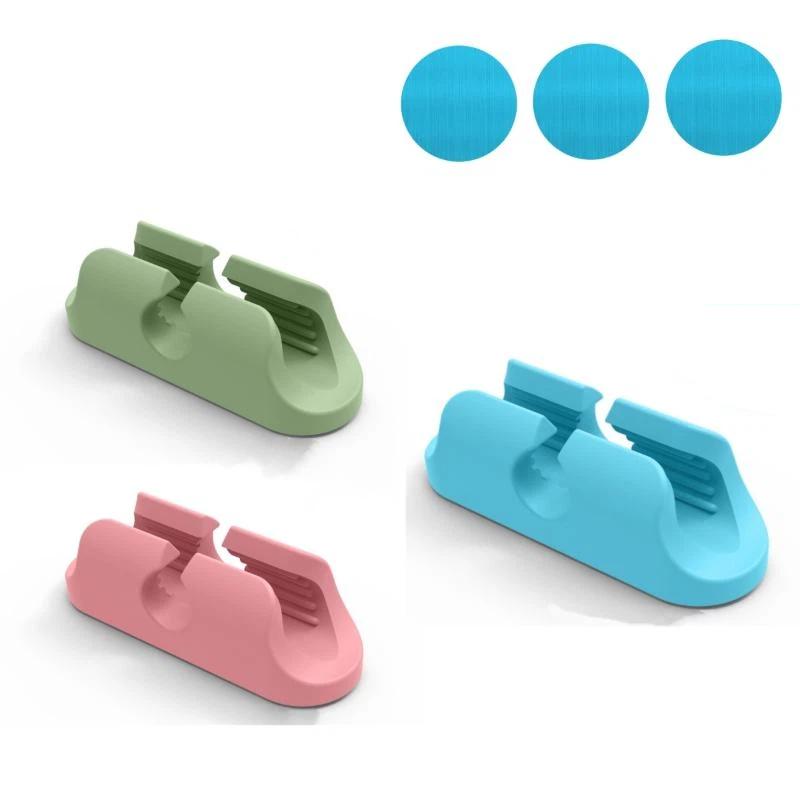2/3/6Pcs Magnetic Pen Holder Wall Mounted Pen Holder Sticky Pencil Organizer Rack For Pens Markers School Office Supplies