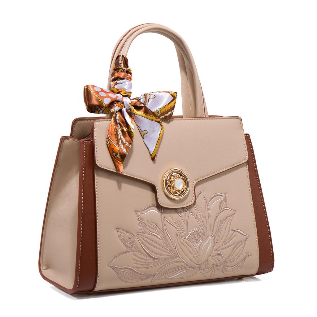 New Chinese Mother'S Day Send Mom Wedding Bag Bridal Bag High-End Atmospheric Embroidery Medium And Niche Women'S Bag