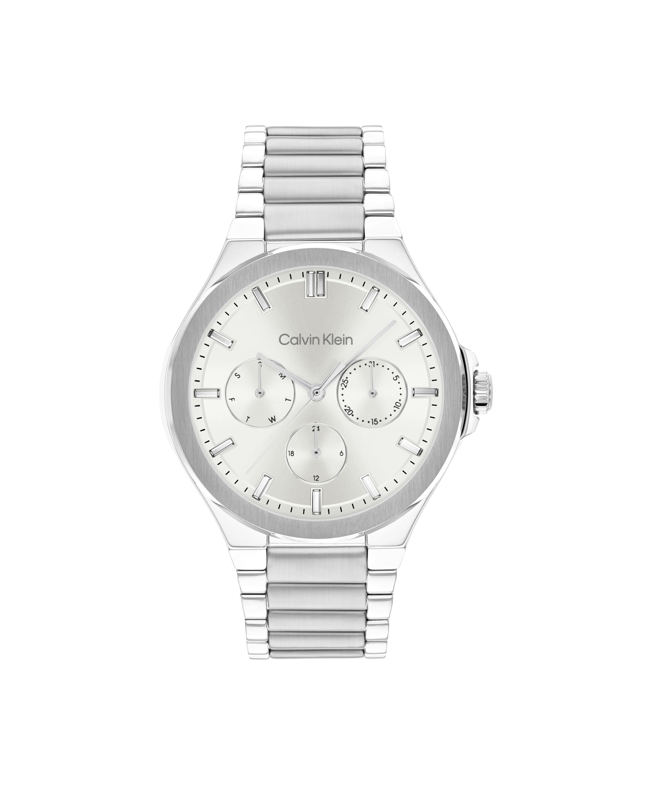 Watch VIBRANCY Silver Dial Stainless Steel Bracelet 25100054 [Calvin Klein] Men s [Authentic]