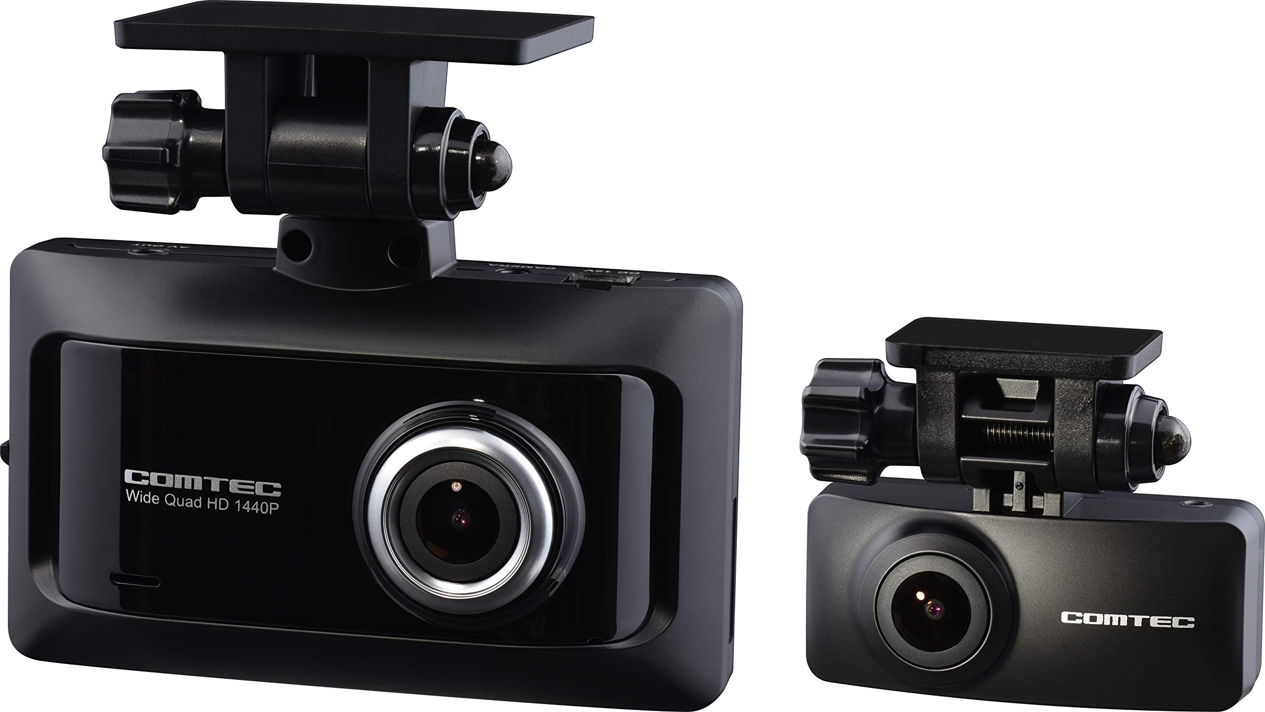 

COMTEC ZDR026 Автомобільний рекордер із 2 передніми та задніми передніми та WQHD Noise Night Image LED Signal Включає спеціальну карту MicroSD, оснащену SONY CMOS чорний