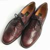 80s-90s Vintage Rare LORY PED Long Wingtip Business Shoes Burgundy Big Size 29.0-30.0(USED)