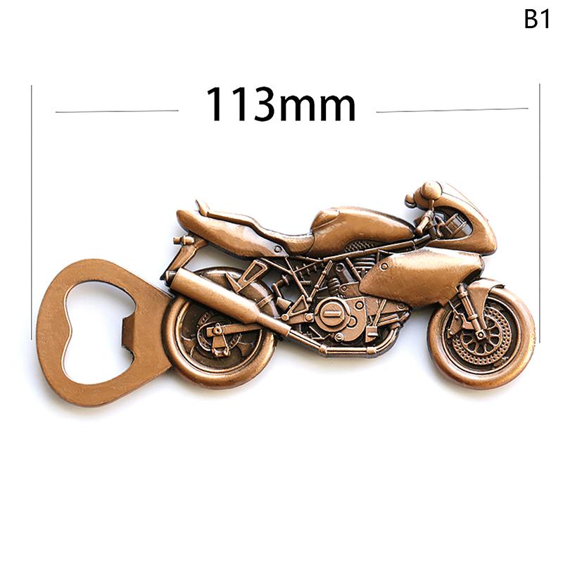 

Открывалка для бутылок в виде мотоцикла из цинкового сплава, имитация ретро-мотоцикла, открывалка для пивных бутылок, маленький подарок