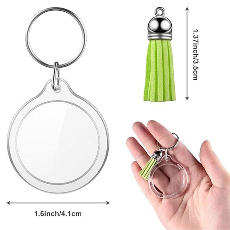 Delicate Blank Photo Frame Keychain Phone Strap Chain  Anti-Lost Chain Jewelry