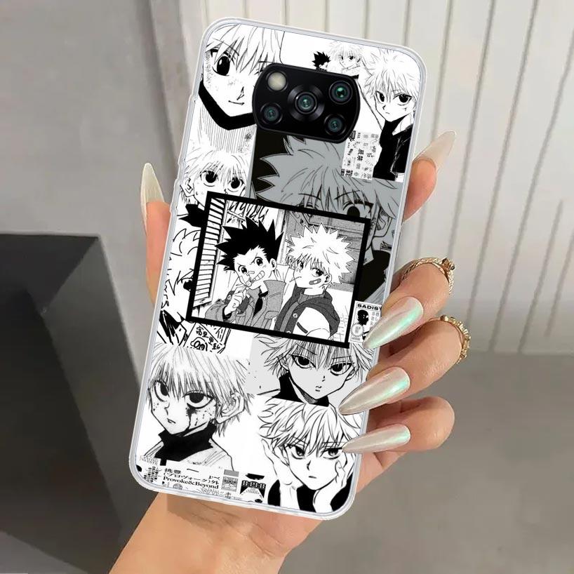 Killua Hunter HXH Phone Case for Xiaomi Poco X7 X6 X5 X4 X3 Nfc F7 Ultra F6 F5 Pro F4 GT F3 M6 M5S M4 M3 Soft Print Shell Poco X