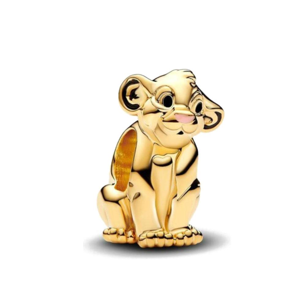 Copper Cartoon Dog, Elephant, Rabbit Bead Pendant Suitable For European Original Bracelet Diy Exquisite Jewelry