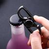 Breloc Mașină Breloc Metalic Rezistent Spinner Anti-Stres cu Deschizător de Sticle 3-în-1 Instrument Portabil Multifuncțional pentru Chei