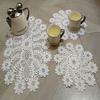 Lace White Embroidery Table Place Mat Wedding pad Cloth Drink Placemat Cup Mug Dinner Tea Coaster Glass Doily Kitchen