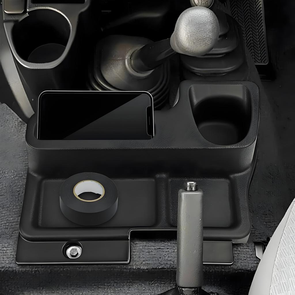 Car Center Console Organizer Cup Holder Armrest Storage Box Tray for Toyota Land Cruiser LC70 LC71 LC78 2009-2020 Accessories