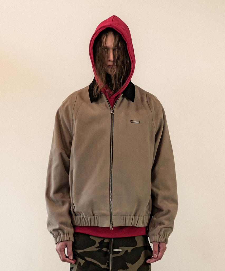 Thevinylhouse Blouson Jacket Sand