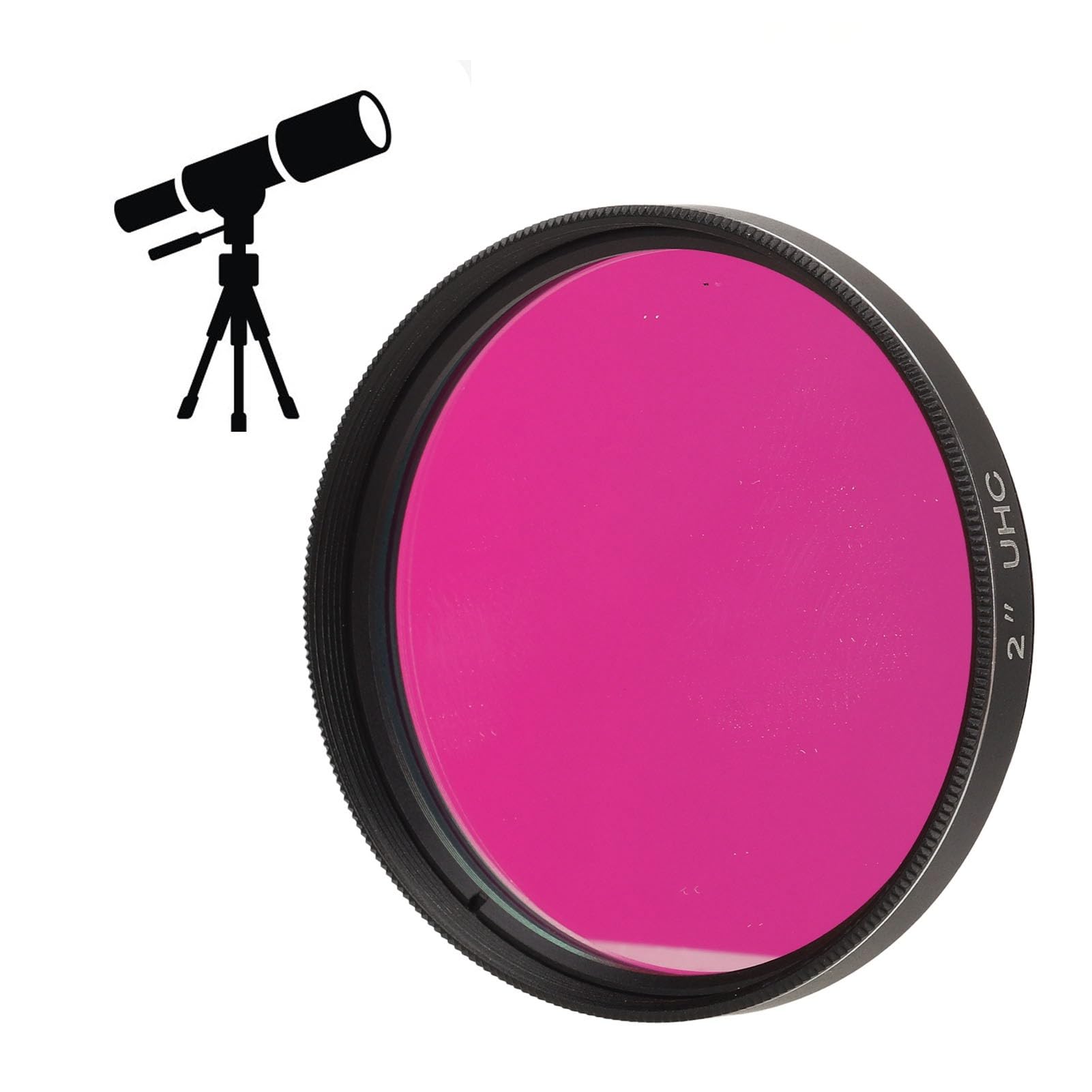 

UHC Light Pollution Reduction Filter for Ultra High Contrast Filter with Filter Thread for Observation 2 Telescopes, 2