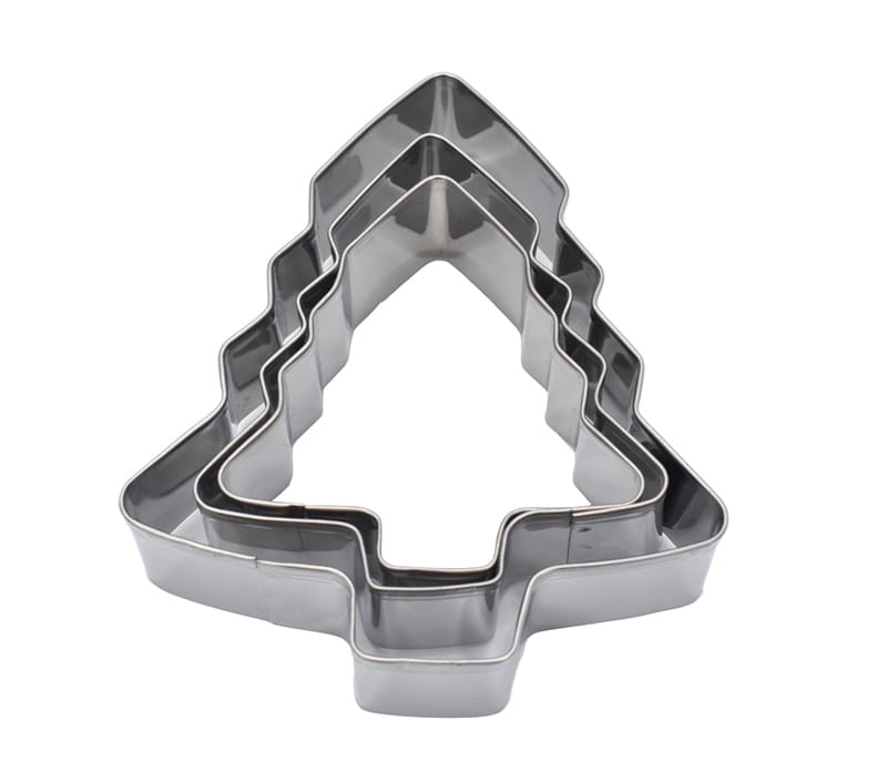 Christmas Tree Cookie Cutters 3 Pcs