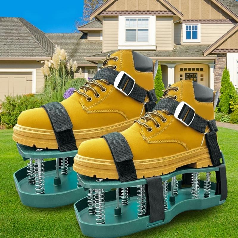 Spikes Shoes for Epoxy Flooring Epoxy Shoes Spikes with Bottom Spiked Shoes Epoxy Floor Coating Fully Assembled