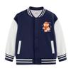 2025 Neuer Stil Jungen- und Mädchen-Baseballjacken - Frühjahrs-, Herbst- und Winter-Fleecefutter-Oberteile für Kinder