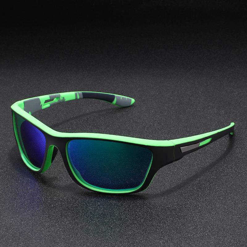 Polarized Colorful Film Fishing & Cycling Sunglasses for Men - Outdoor Sports 336 European & American Design