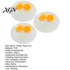 צעצוע כדוריק Yolk Squeeze מ-TPR 1/2/3 יחידות ביצה שקופה צעצוע חרדה חינוכי יחיד כפול אנטי-חרדה פידג'ט רך מתיח כדור לחץ מתנות למסיבה סנסורי