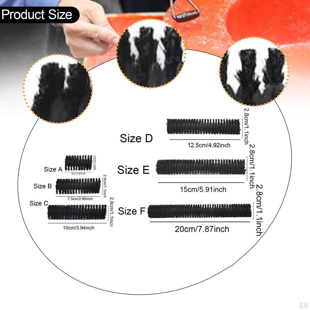 Zestaw akcesoriów do laminowania żywicą epoksydową, wałki i narzędzia