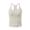 Breathable And Shock-absorbing Sports Bra With Chest Cushion And Herringbone Thread Top For External Wear