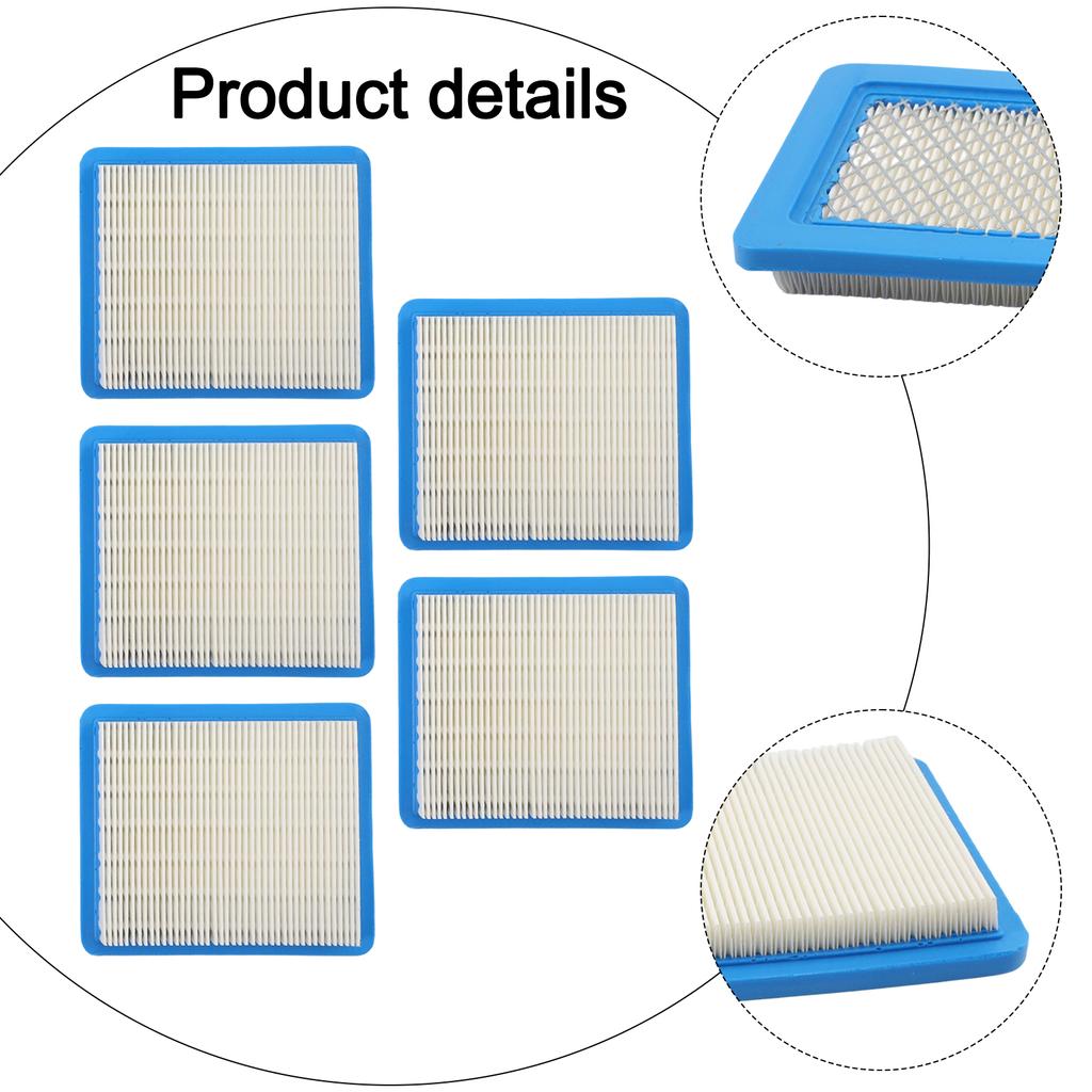 Set of 5 air filters compatible with For CMXGMAM1125500 M140 160cc lawn mower designed for easy installation and engine care