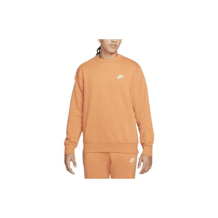 

New Nike Sweatshirts Men s Orange BV2662-808 M