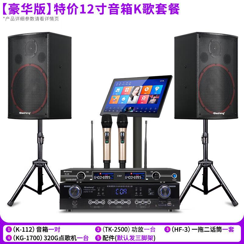 QIASHENG Home KTV Audio System CN plug (adapter included) (CN version)