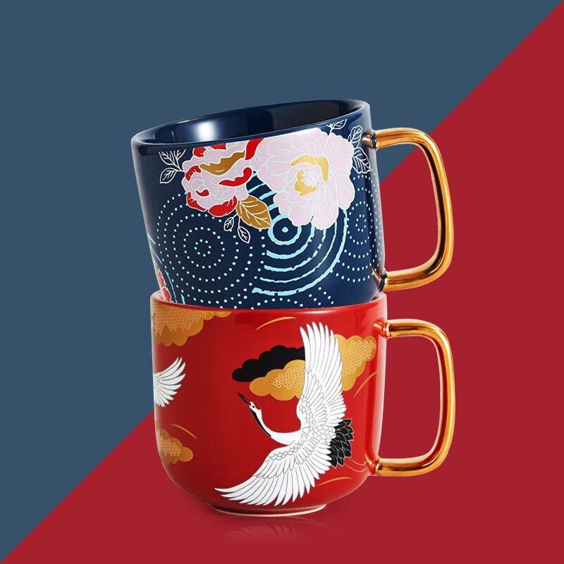 Gonghe Jingpin National Style Ceramic Mug
