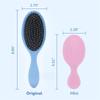 Custom Logo Brush with Soft Flexible brush Bristles All Types for Women and Men Wet Dry Curly or Straight Hair
