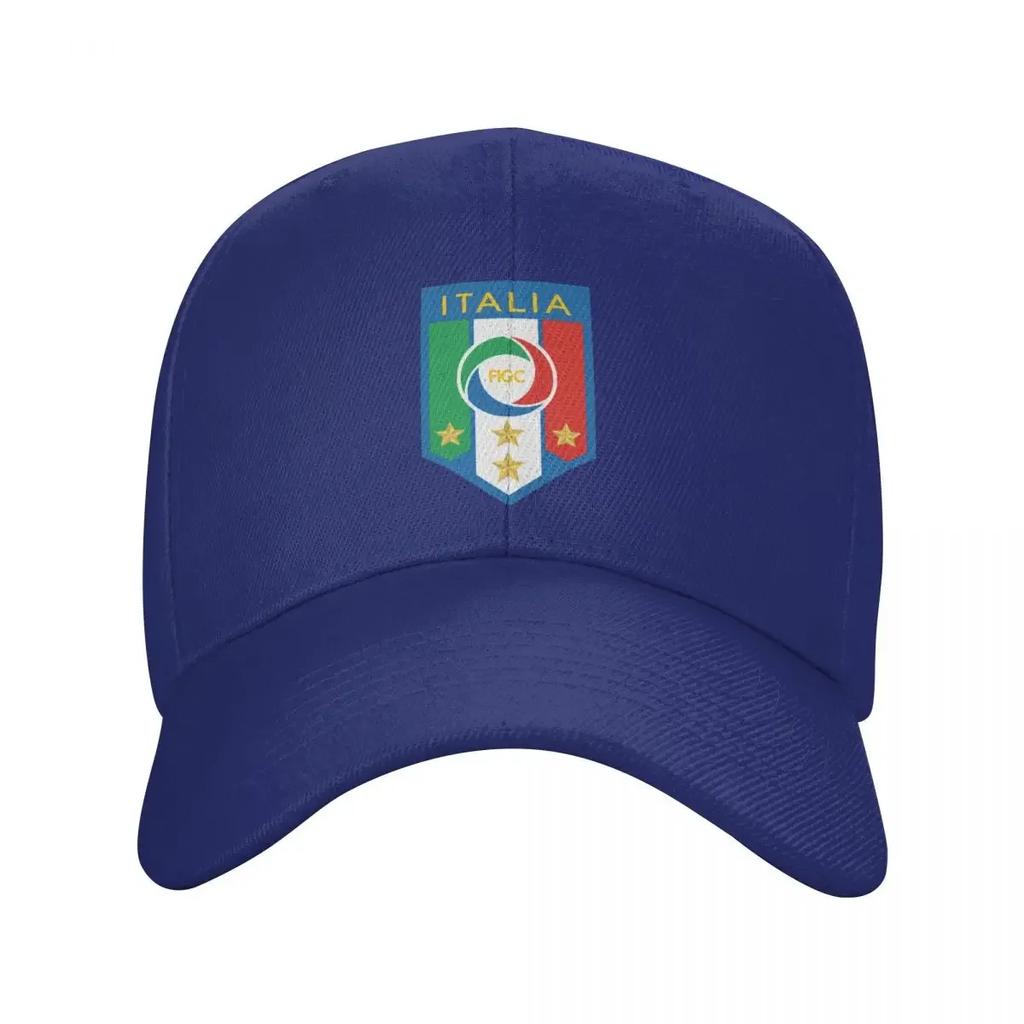 Personalized Italian Stars Football Legends Figc Baseball Cap for Unisex Women Breathable Italia Soccer Gift Dad Hat Streetwea