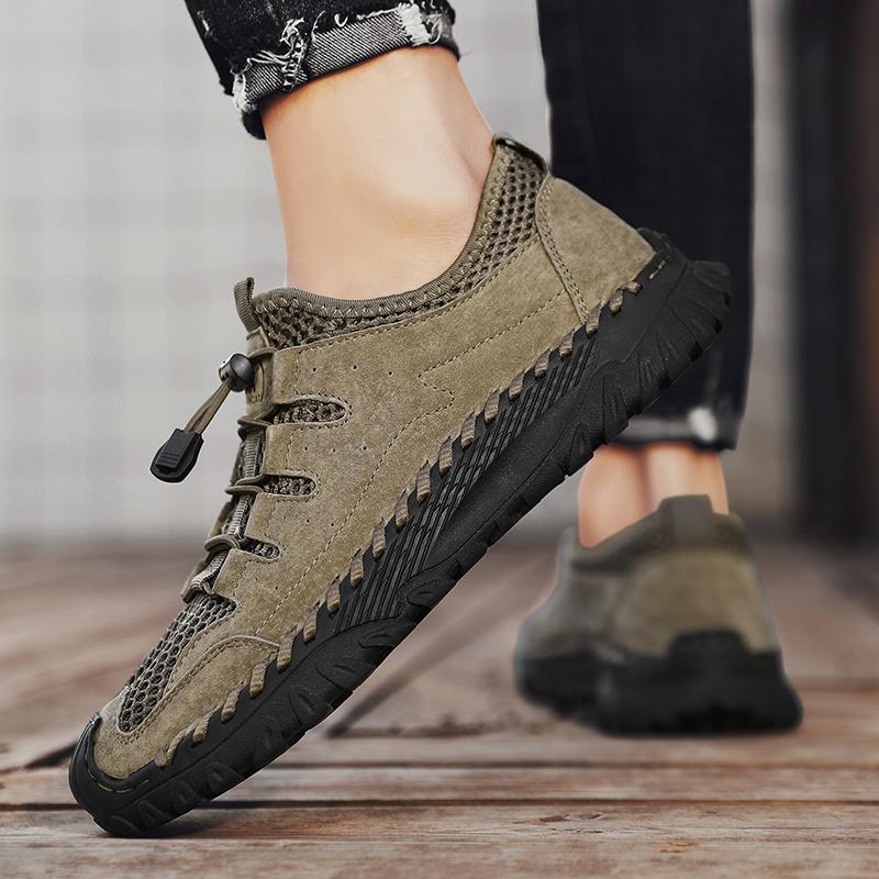 Summer High Quality Men Hiking Shoes Climbing Sneakers Outdoor Athletic Sport Shoes Men Trekking Mountain Tenis Masculino