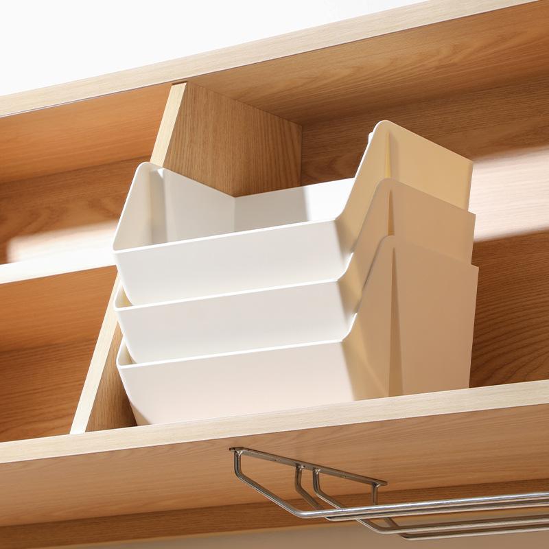 Stackable Multi-Layer Storage Box - Wall-Mounted & Desktop Organizer for Clutter, Versatile Storage Container for Bathroom