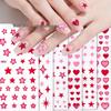3D Luminous Jelly Nail Stickers for Kids - 5D Embossed Nail Art