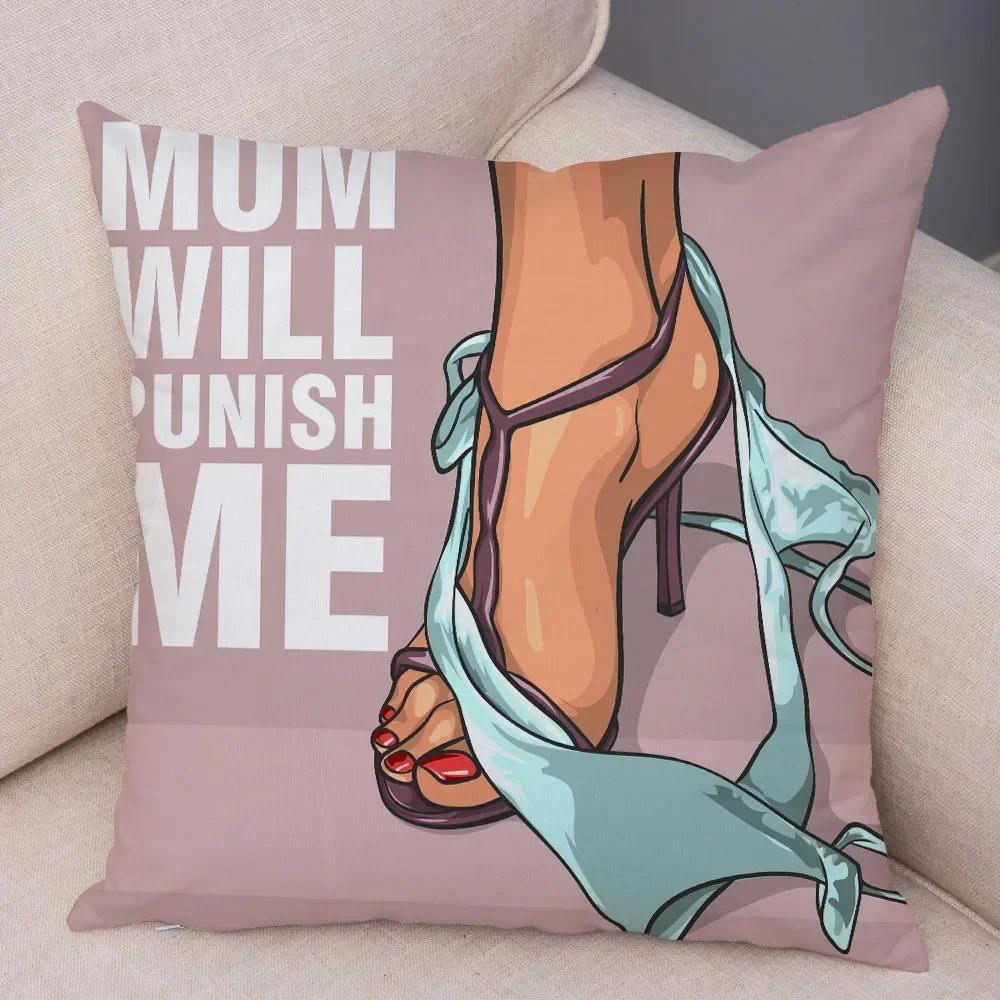 Funda de almohada Sexy Beauty Decorativa Dibujos Animados Pecho de Mujer Trasero Almohadilla Sofá Coche Hogar Moda Niña fundas de almohada   fundas decorativas