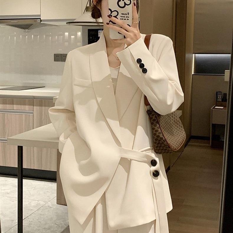 Women's 2025 Spring/Autumn Casual Suit Set - Petite Powerful Aura Goddess Collection