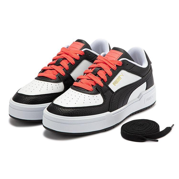 Puma Ca Pro Low Top Sneakers Unisex Sneakers Black White Pink 388554-01
