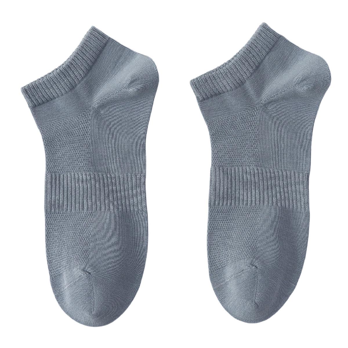 

Mesh Men s Socks - Pure Cotton, Sweat-absorbing, Anti-odor, Short Socks, Antibacterial, Skin-friendly Cotton Socks, Pure Cotton Jacquard Socks 1 pair синій