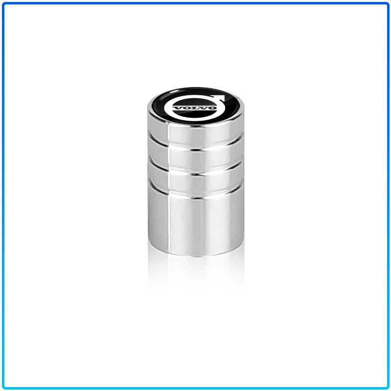 4pcs Car Badges Wheel Tire Valve Caps Tyre Stem Covers Auto Accessories For Volvo XC40 V40 V50 V60 S40 S50 S60 S70 S80 S90 240 C70