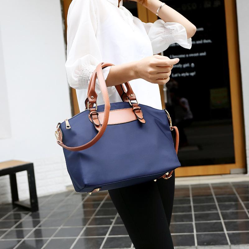New Summer Oxford Cloth Mother child Bag Handbag Korean Version Easy To Wear Large Capacity Dumpling Bag Women's Single Shoulder Crossbody