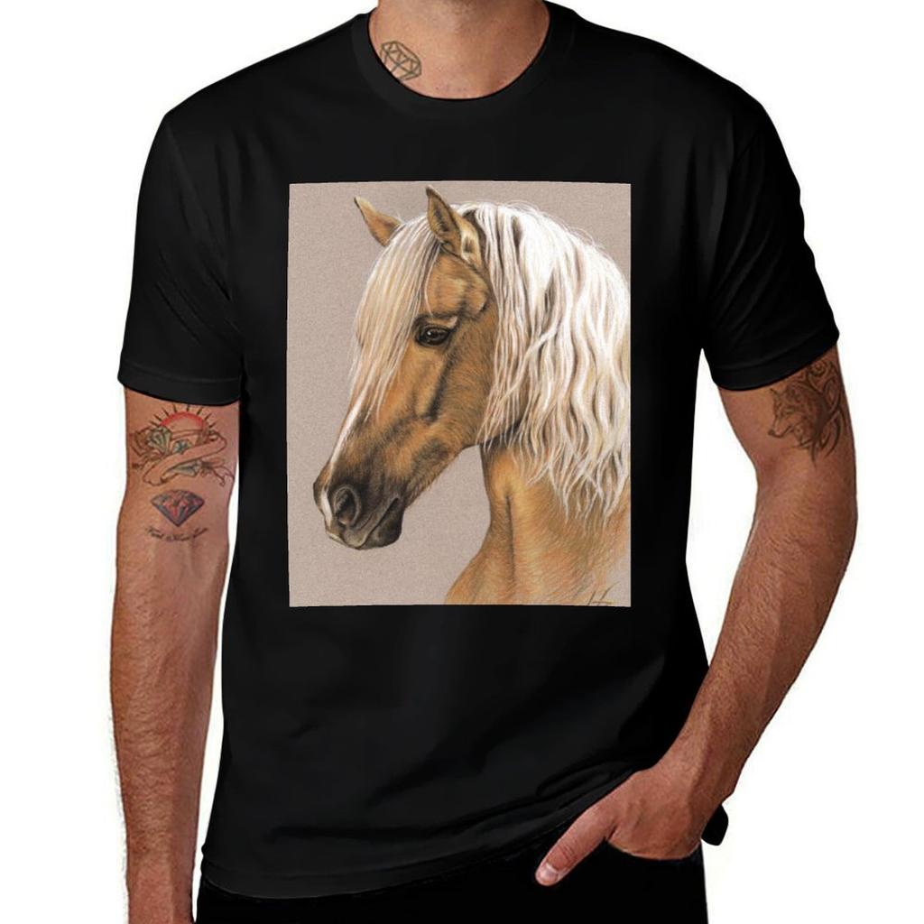Spanish Horse Berber Pferd Tshirt Minimalist Graphic Tee Shirt Tshirt