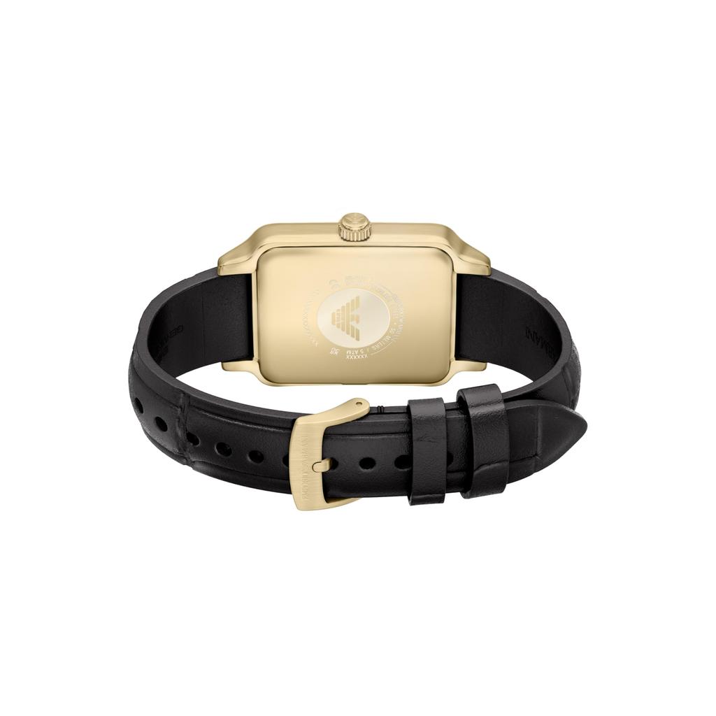 Emporio Armani Analog Leather Watch AR11757 Men's
