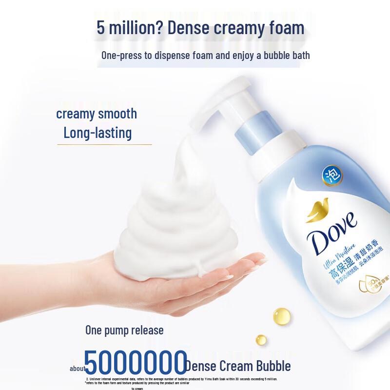 Dove Deep Nourishment & Cherry Blossom Shower Foam Set