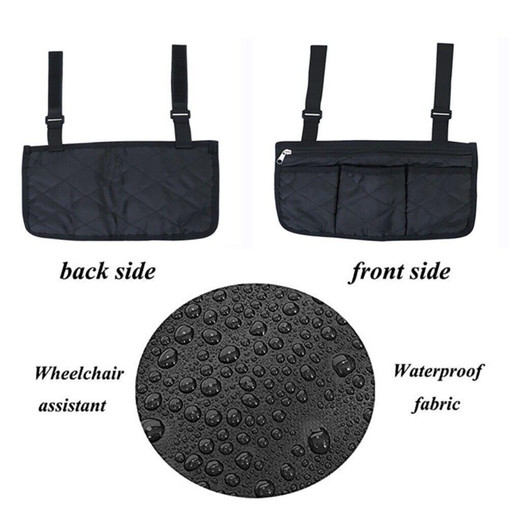 Multifunctional Seat Armrest Side Storage Bag Large Capacity Baby Stroller Hanging Bag  Wheelchair