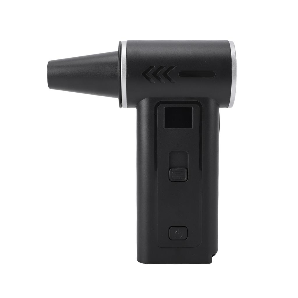Handheld Blower Fan Stepless Speeds Battery 130000 RPM Car Dryer Keyboard Cleaning Tool with 4pcs Nozzles Compressed Duster for