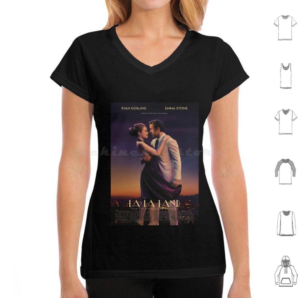 La La Land Movie T Shirt 6xl Cotton Cool Tee Movie Drama Love Romance La La Land Stone Ryan Gosling Film Musical La Movies